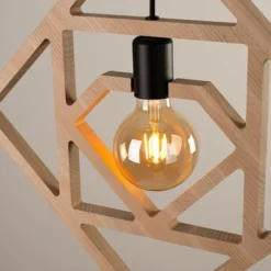 Lampa wisząca Caro drewno bukowe
