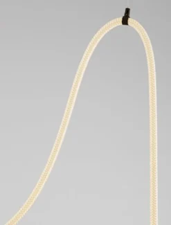 Lampa wisząca Cordity LED czarno-biała