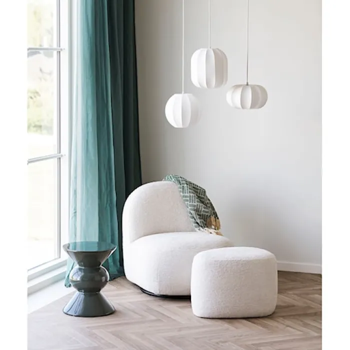 Lampa wisząca Coventry 28 cm biała