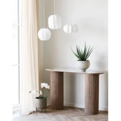 Lampa wisząca Coventry 25 cm biała