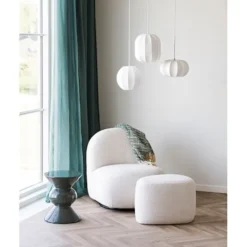 Lampa wisząca Coventry 25 cm biała