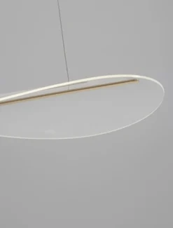 Lampa wisząca Domelines LED złota