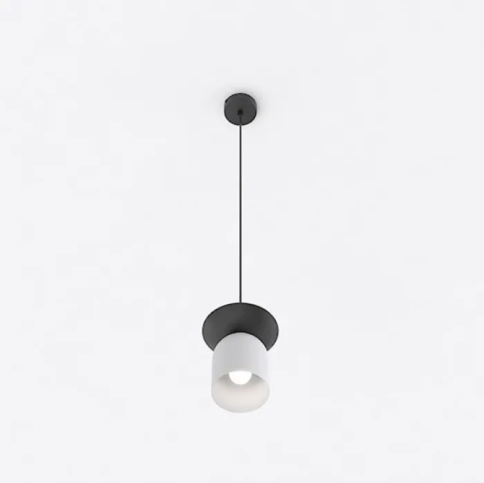 Lampa wisząca Ego czarny/ciepły szary