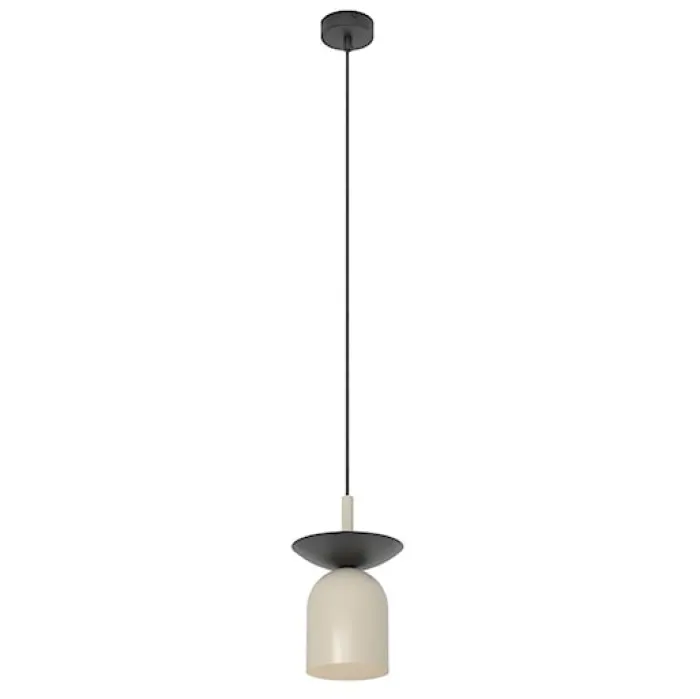 Lampa wisząca Ego czarny/mokka