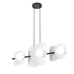 Lampa wisząca Elementi x6 ciepły szary