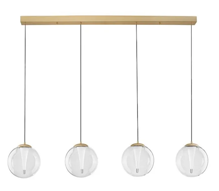 Lampa wisząca Eviline LED x4 złota