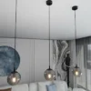 Lampa wisząca Fregene grafitowa