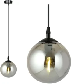 Lampa wisząca Fregene grafitowa