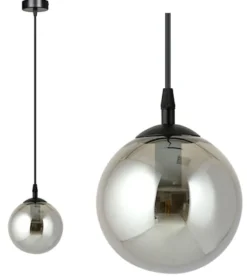 Lampa wisząca Fregene grafitowa