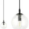 Lampa wisząca Fregene transparentna