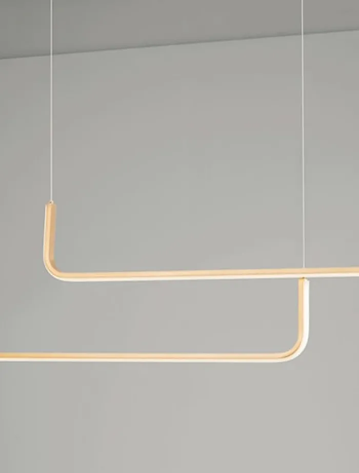Lampa wisząca Frynell LED złota