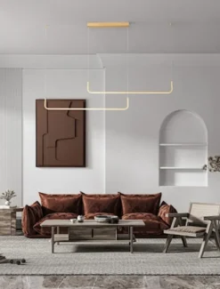 Lampa wisząca Frynell LED złota
