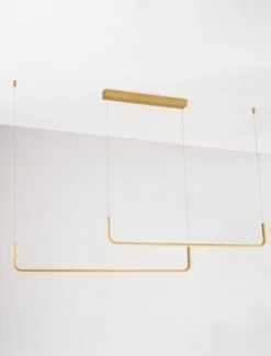 Lampa wisząca Frynell LED złota