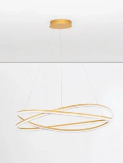 Lampa wisząca Fulanci LED złota