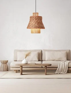 Lampa wisząca Giazze brązowa