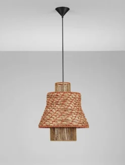 Lampa wisząca Giazze brązowa