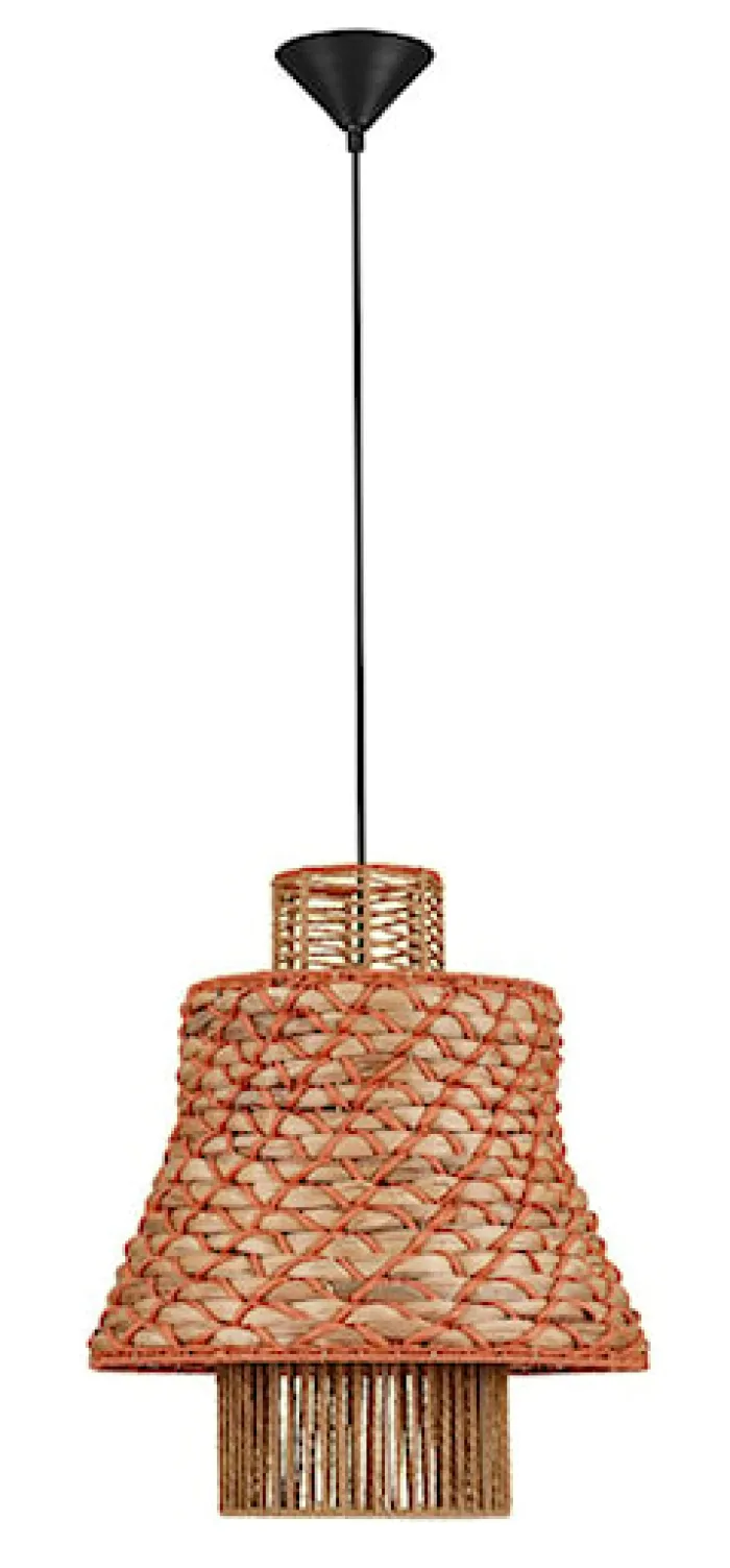 Lampa wisząca Giazze brązowa
