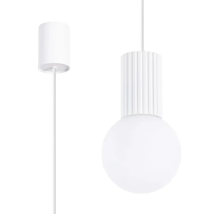 Lampa wisząca Halo 1 biała