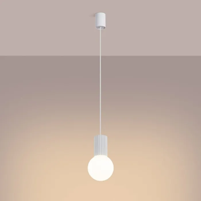 Lampa wisząca Halo 1 biała