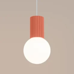 Lampa wisząca Halo 1 brzoskwiniowa