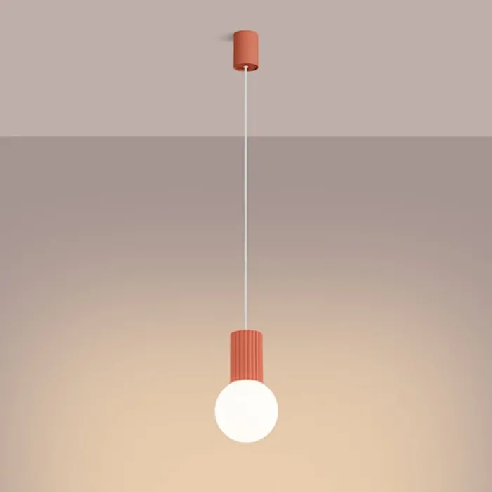 Lampa wisząca Halo 1 brzoskwiniowa