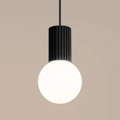 Lampa wisząca Halo 1 czarna