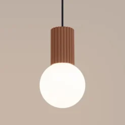 Lampa wisząca Halo 1 mocca