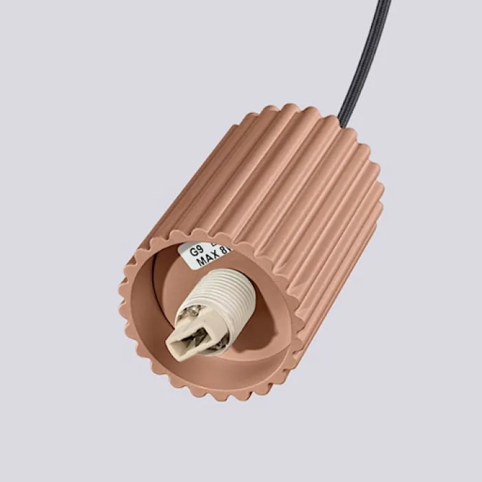 Lampa wisząca Halo 1 mocca