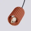 Lampa wisząca Halo 1 ochra czerwona