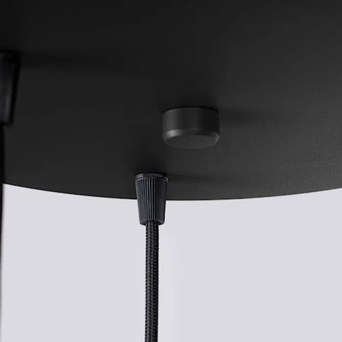 Lampa wisząca Halo 3P czarna