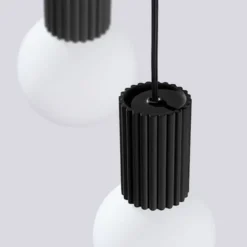 Lampa wisząca Halo 3P czarna