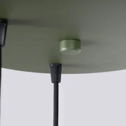 Lampa wisząca Halo 3P zielona oliwka