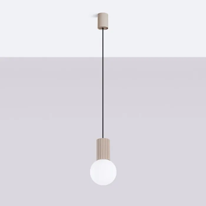 Lampa wisząca Halo 1 taupe