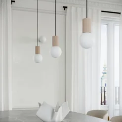 Lampa wisząca Halo 1 taupe