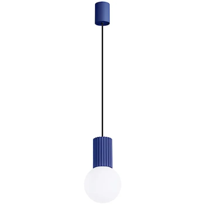 Lampa wisząca Halo 1 ultramaryna