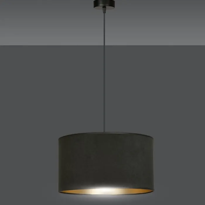 Lampa wisząca Hellid średnica 35 cm czarna