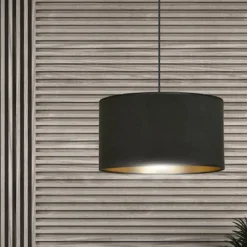 Lampa wisząca Hellid średnica 35 cm czarna