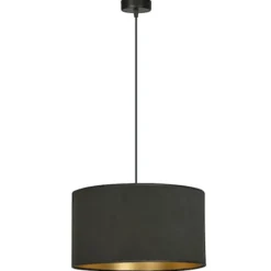 Lampa wisząca Hellid średnica 35 cm czarna