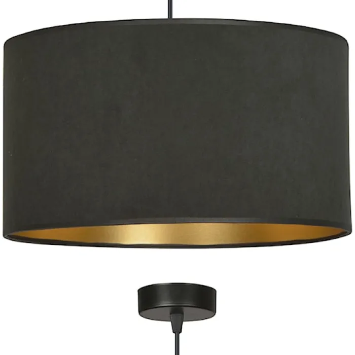 Lampa wisząca Hellid średnica 35 cm czarna