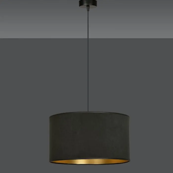 Lampa wisząca Hellid średnica 35 cm czarna