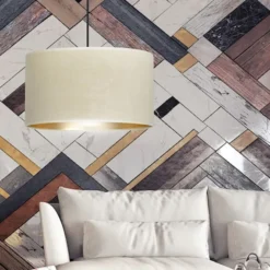 Lampa wisząca Hellid średnica 35 cm biała