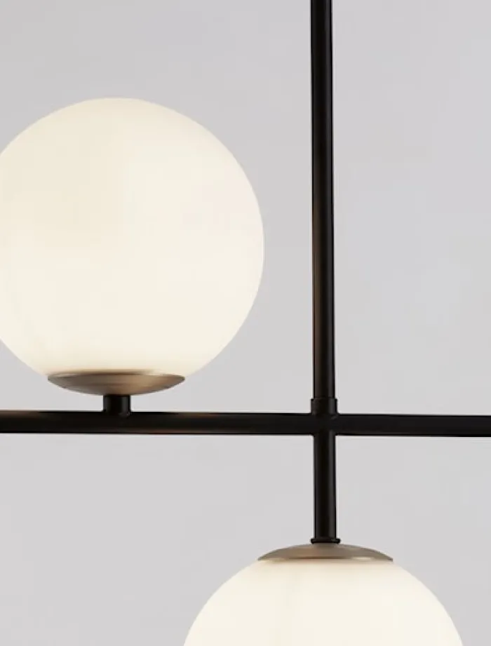 Lampa wisząca Homorry x3 czarna