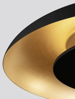 Lampa wisząca Honesso LED czarno-złoty