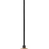 Lampa wisząca Ilona 18 cm czarno-brązowa