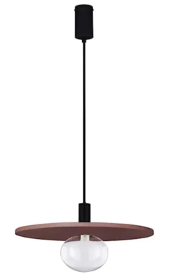 Lampa wisząca Javeric czerwona