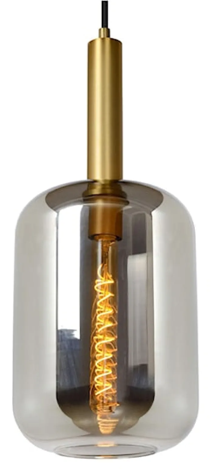 Lampa wisząca Joanet złoto-czarna