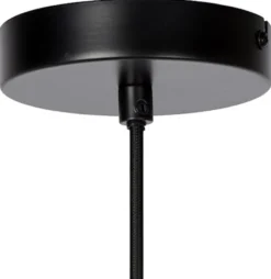 Lampa wisząca Joanet złoto-czarna