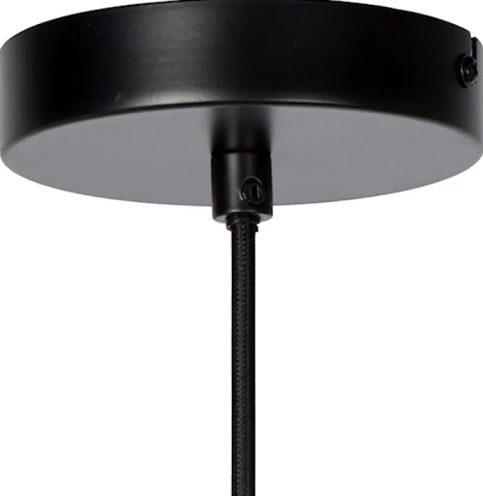 Lampa wisząca Joanet złoto-czarna