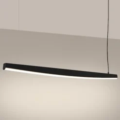 Lampa wisząca Jorun LED 150 cm czarna 3000K