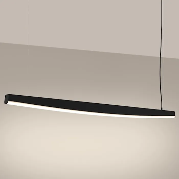 Lampa wisząca Jorun LED 150 cm czarna 3000K